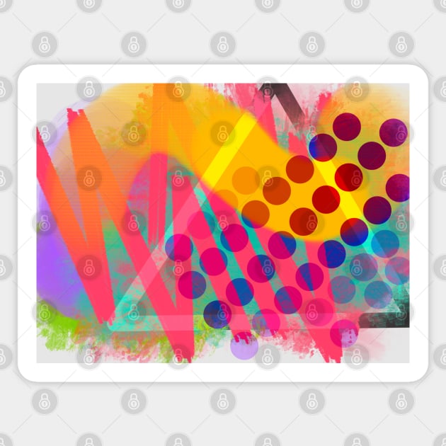 Jumpy abstract splash 1 Sticker by Jumpy